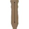 Ekena Millwork 6 1/2"W x 8"D x 22"H Small Jumbo Traditional Wood Corbel, Mahogany CORW07X08X22TRGM - alternate 3